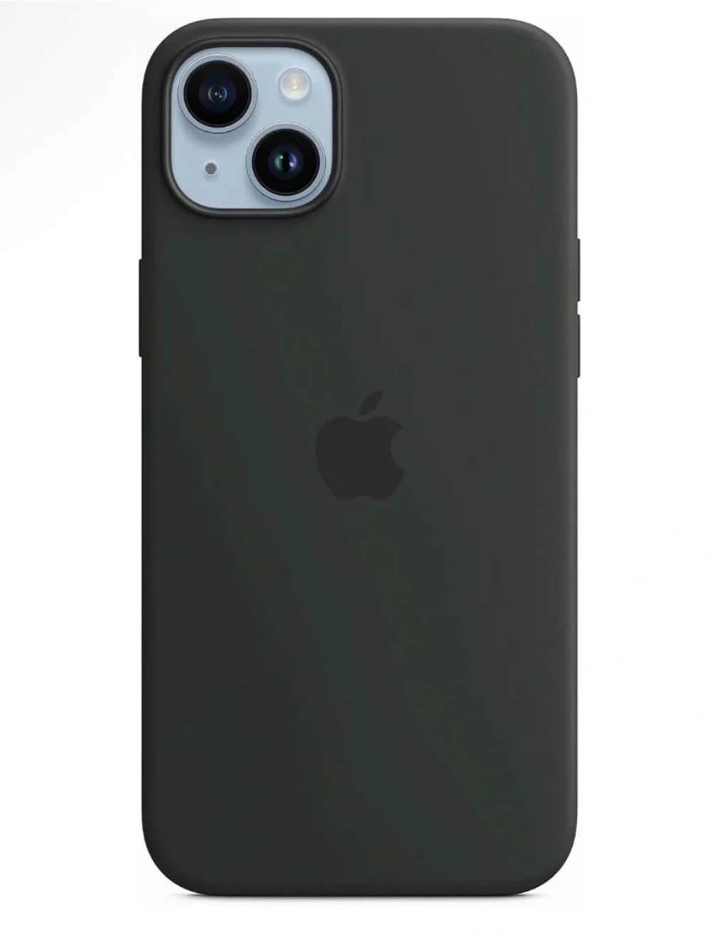 Apple Silicone MagSafe Case for iPhone 14 Plus - Black